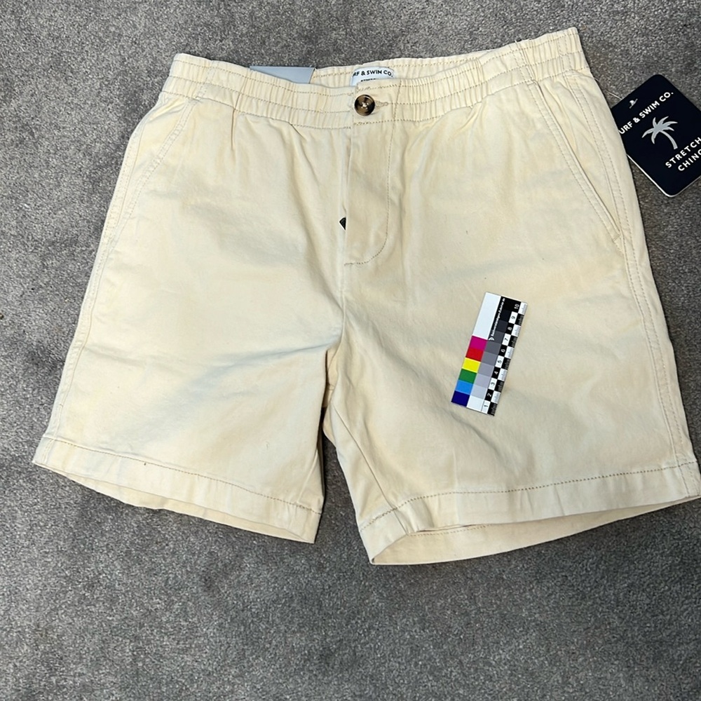 NWT Surf & Swim Cotton Cargo Shorts